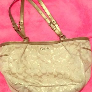 Coach purse and wristlet set